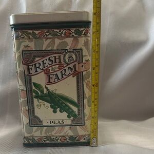 Farm Fresh Decorative Tin